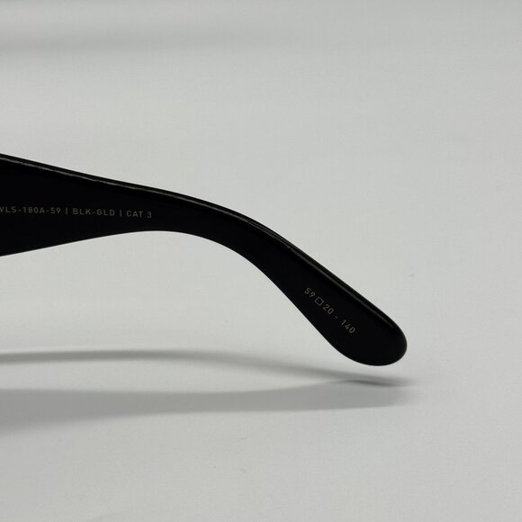 NEW VALENTINO VLS-180A BLACK GREY SUNGLASSES VALENTINO - Picture 9 of 10